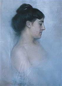 Portrait of Woman - Paul Mathiopoulos