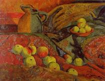 Still life with apples and jug - Paul Serusier