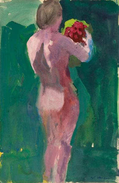 Untitled (Nude), 1961 - Paul Wonner