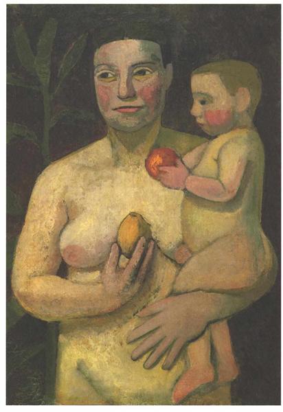 Mother and child - Paula Modersohn-Becker