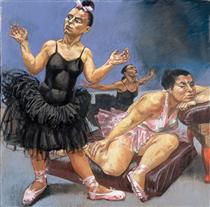 Dancing Ostriches from Disney's 'Fantasia' - Paula Rego