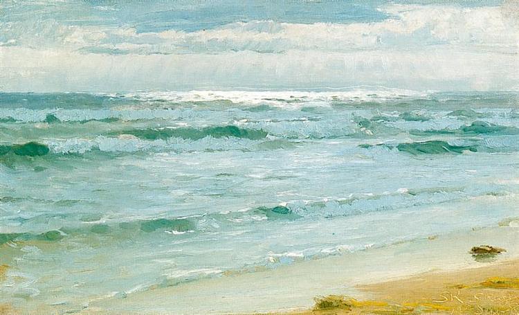 Sea at Skagen, 1882 - Педер Северин Кройєр