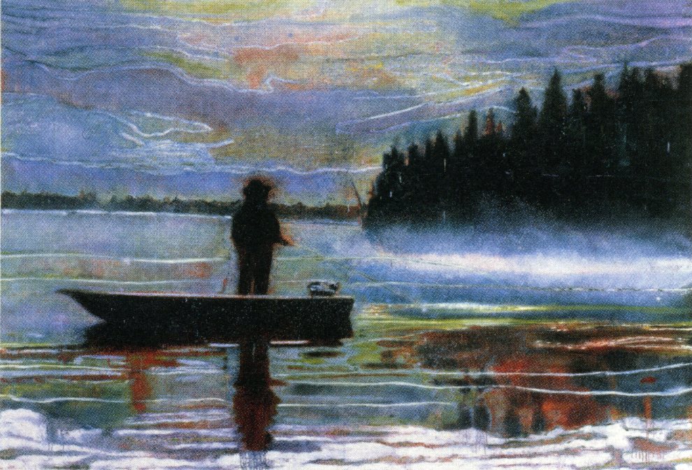 Lunker, 1995 - Peter Doig - WikiArt.org