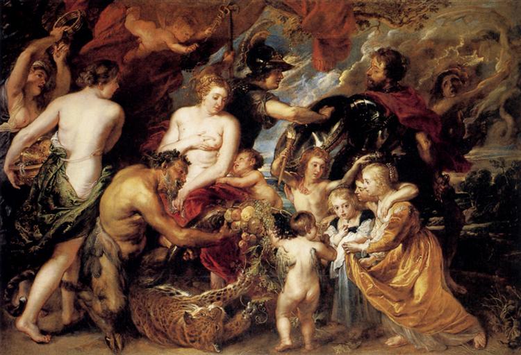 Allegory on the Blessings of Peace, 1629 - 1630 - Питер Пауль Рубенс