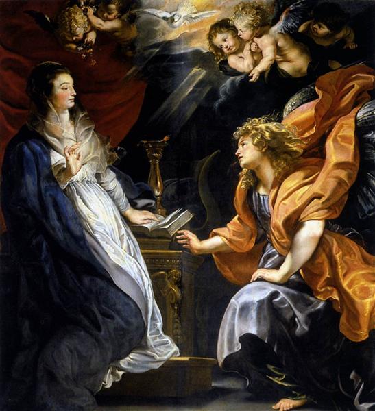 Annunciation, 1609 - 1610 - Пітер Пауль Рубенс