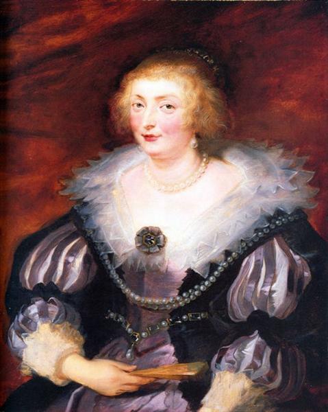 Catherine Manners, Duchess of Buckingham, c.1625 - c.1629 - Peter Paul Rubens