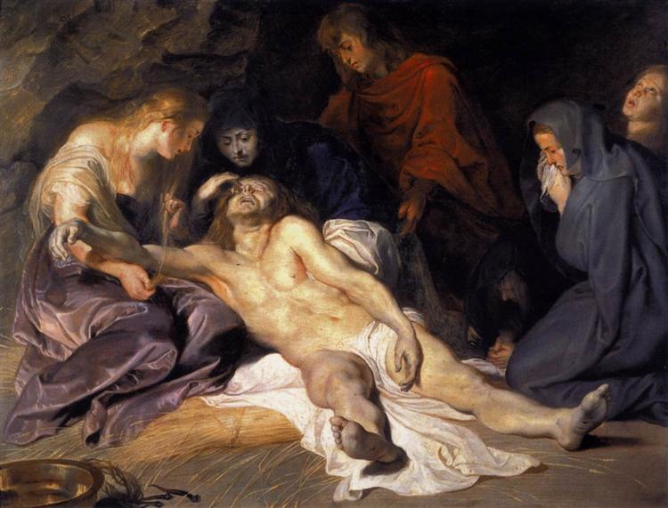 Lament of Christ, 1614 - 魯本斯