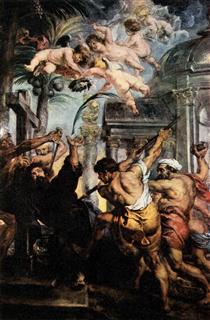 Martyrdom of St. Thomas - Peter Paul Rubens