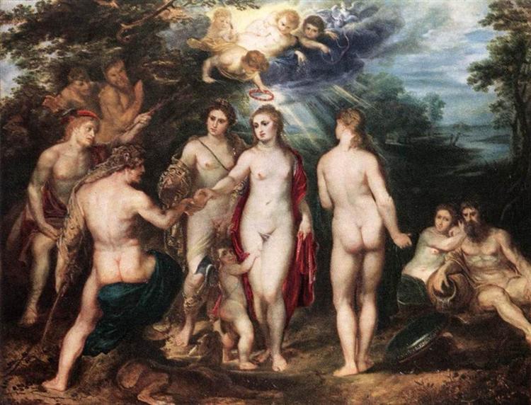 The Judgment of Paris, c.1625 - Peter Paul Rubens