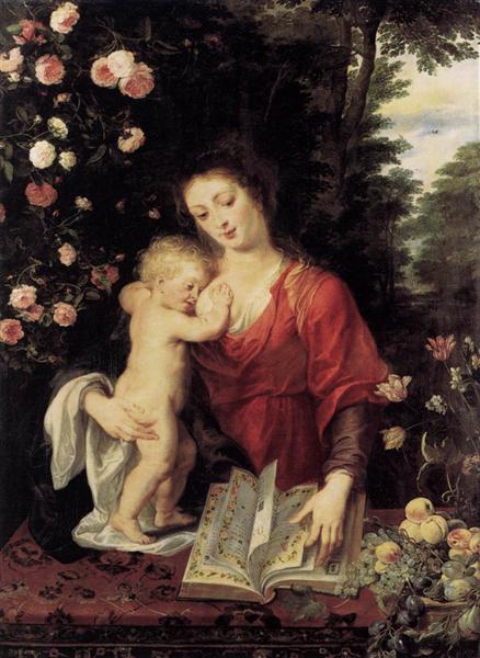 Virgin  and  Child, 1624 - 1625 - 魯本斯
