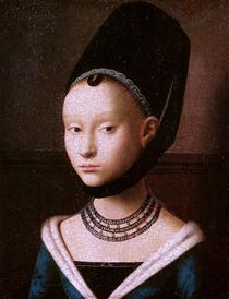Retrato de uma Jovem Menina - Petrus Christus