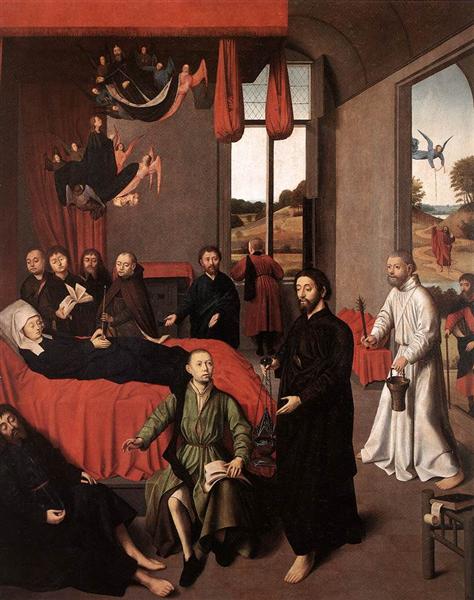 Смерть Діви Марії, c.1460 - Петрус Крістус