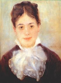 A Young Woman - Pierre-Auguste Renoir
