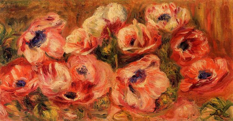 Ausrangierte Rosen - Pierre-Auguste Renoir