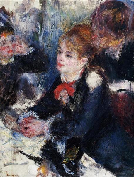 At the Milliner`s, c.1878 - Pierre-Auguste Renoir