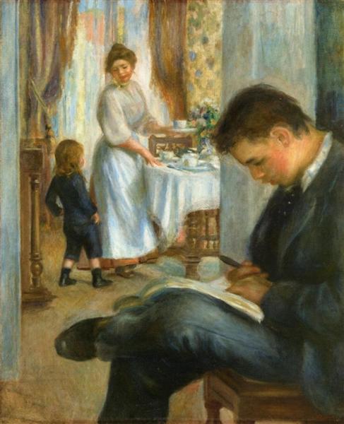 Breakfast at Berneval, 1898 - Auguste Renoir