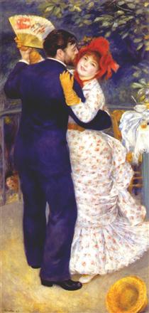 Baile en el campo - Pierre-Auguste Renoir