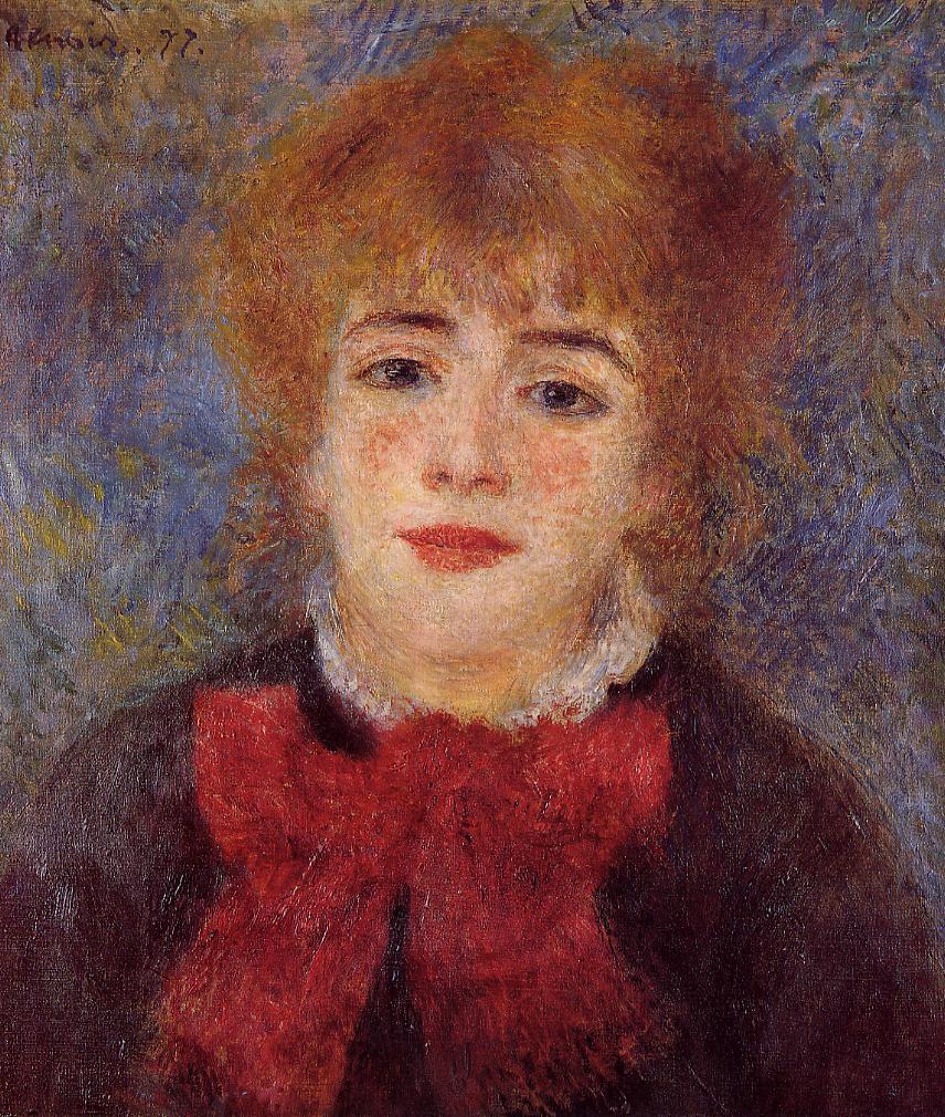 Jeanne Samary, 1877 PierreAuguste Renoir