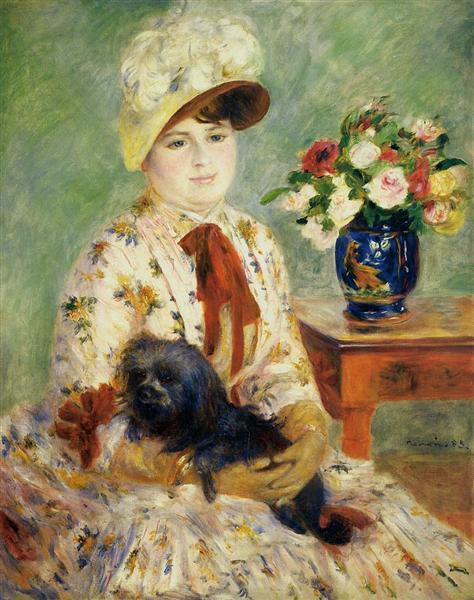 Madame Hagen, 1883 - Pierre-Auguste Renoir