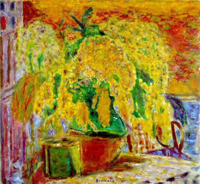 Bunch of Mimosa, c.1945 - Pierre Bonnard