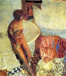 Nu à la baignoire - Pierre Bonnard