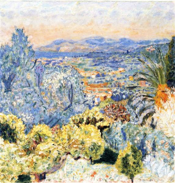 The Cote d'Azur - Pierre Bonnard