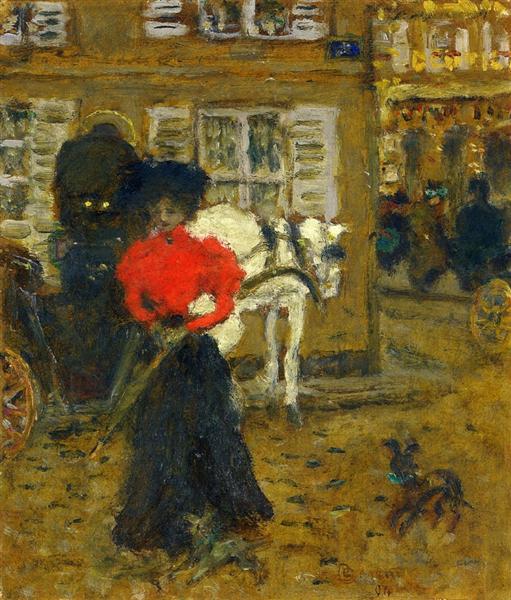 Woman on the Street, 1894 - Pierre Bonnard