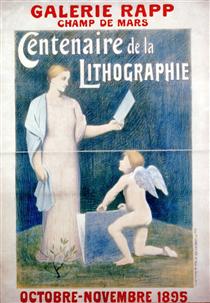 Chromolithograph Poster - П`єр Пюві де Шаванн