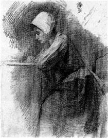 Girl Writing - Piet Mondrian