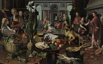 Christ in the House of Martha and Mary - Pieter Aertsen