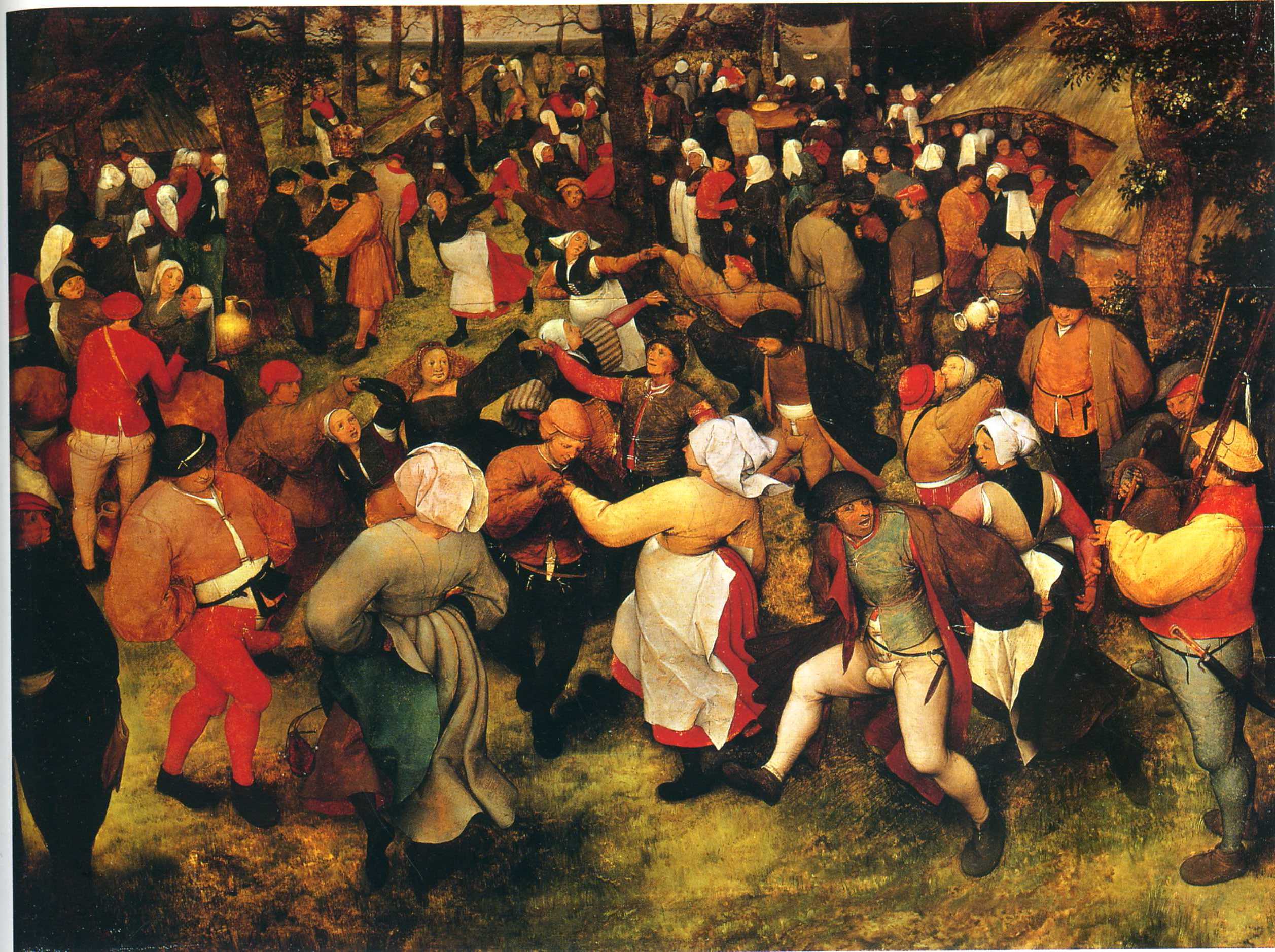 The Wedding Dance in the open air, c.1566 - Pieter Bruegel the Elder