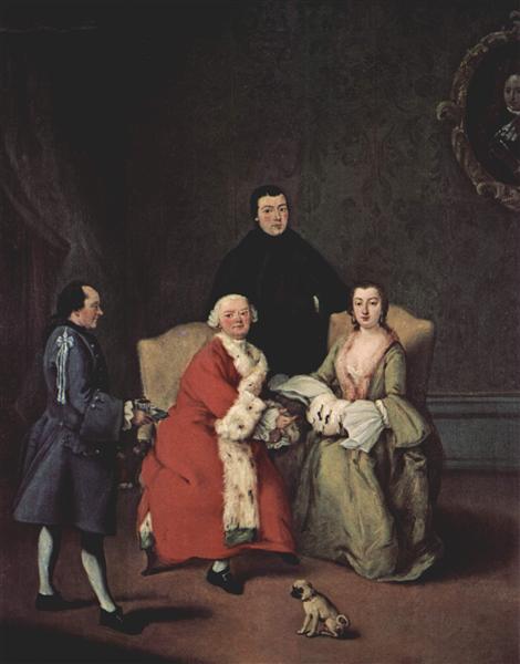 Conversation in the family - Pietro Longhi