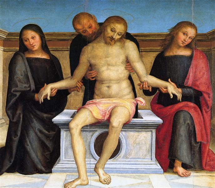 Pala di Sant Agostino (Pieta), 1512 - 1523 - Pietro Perugino