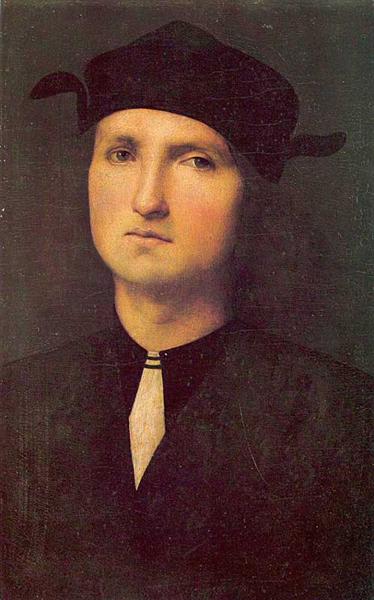 Portrait of a Young Man, c.1500 - П'єтро Перуджино