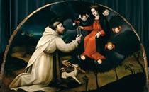 Святий Домінік отримує Розарій - Плавтилла Неллі