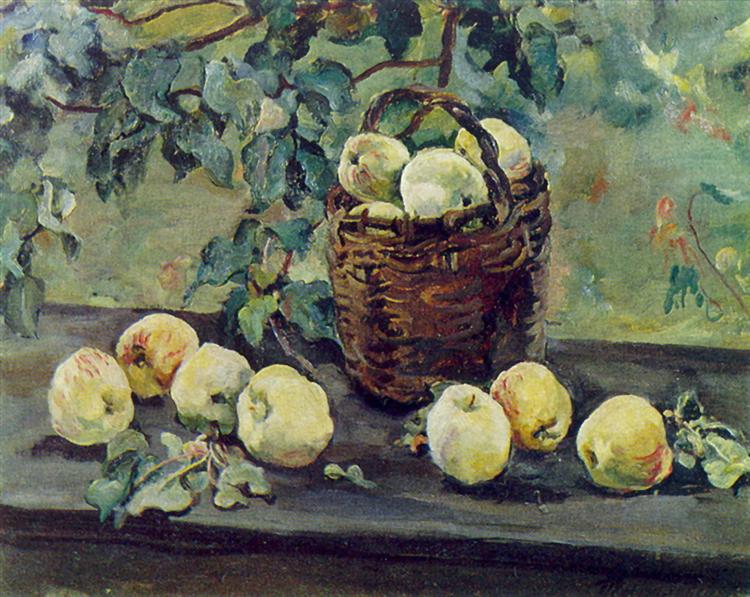 Apples, 1953 - Pyotr Konchalovsky