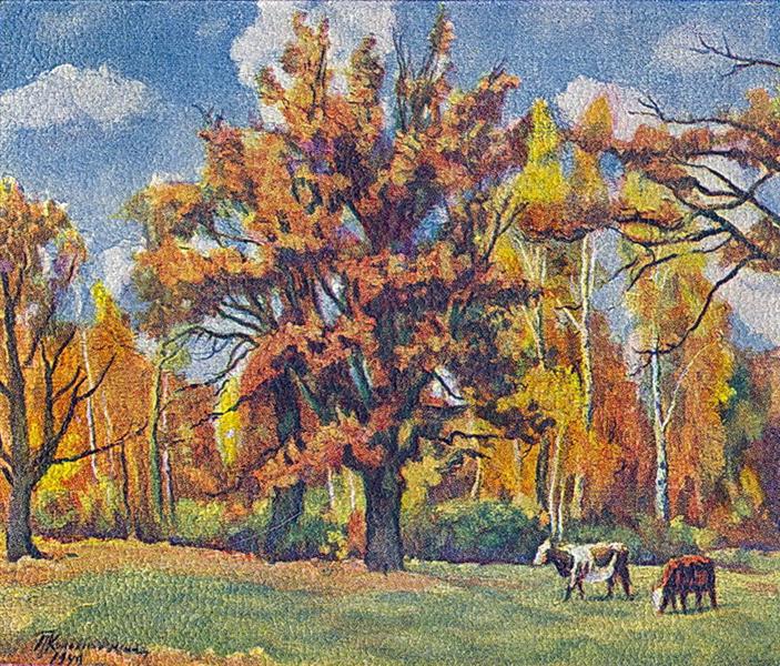 Autumn, 1949 - Pyotr Konchalovsky