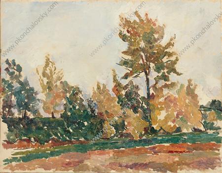 Осенний пейзаж, 1923 - Пётр Кончаловский