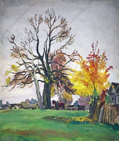 Осенний пейзаж, 1930 - Пётр Кончаловский
