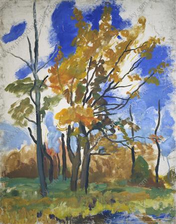 Autumn Landscape, 1949 - Pjotr Petrowitsch Kontschalowski