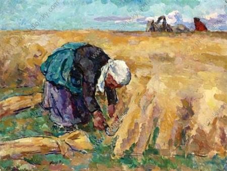 Harvest, 1923 - Piotr Kontchalovski