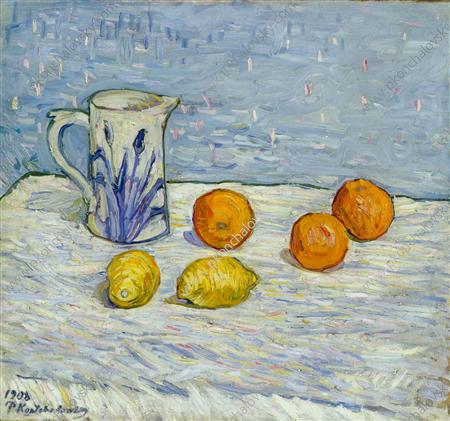 Oranges, 1908 - Pyotr Konchalovsky