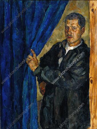 Portrait of Pyotr Konchalovsky, the son of the artist, 1926 - Петро Кончаловський