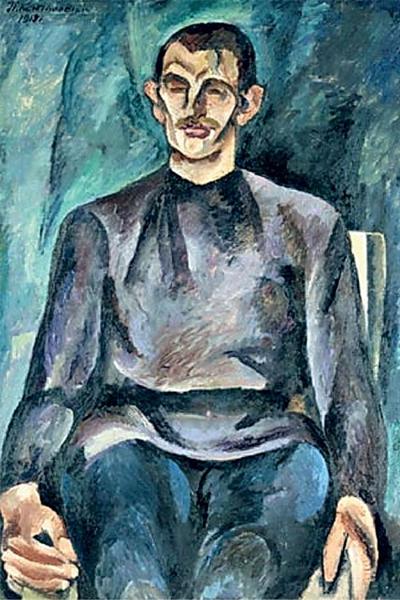Portrait of Yuri Petrovich Yuriev, 1913 - Piotr Kontchalovski