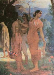 Shakuntala - Рави Варма