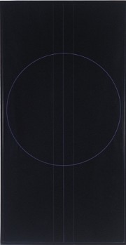 Black Painting, Indigo Violet VI, 1969 - Ralph Hotere