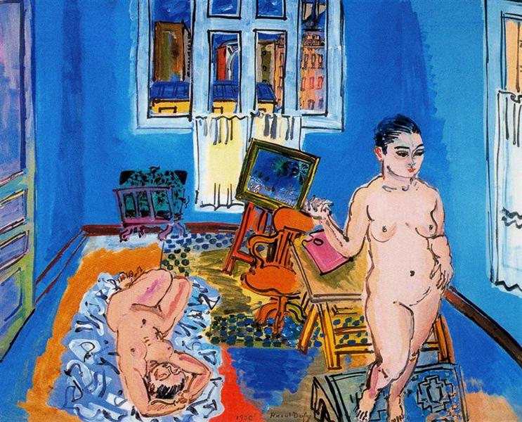 The Two Models, 1930 - Raoul Dufy