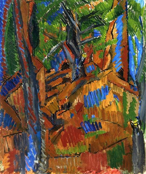Trees, 1913 - Рауль Дюфі