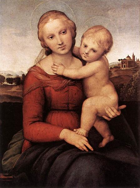 Madonna and Child, 1504 - 1505 - Raffael
