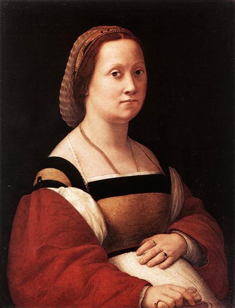 La donna gravida, c.1505 - 1507 - Raphaël
